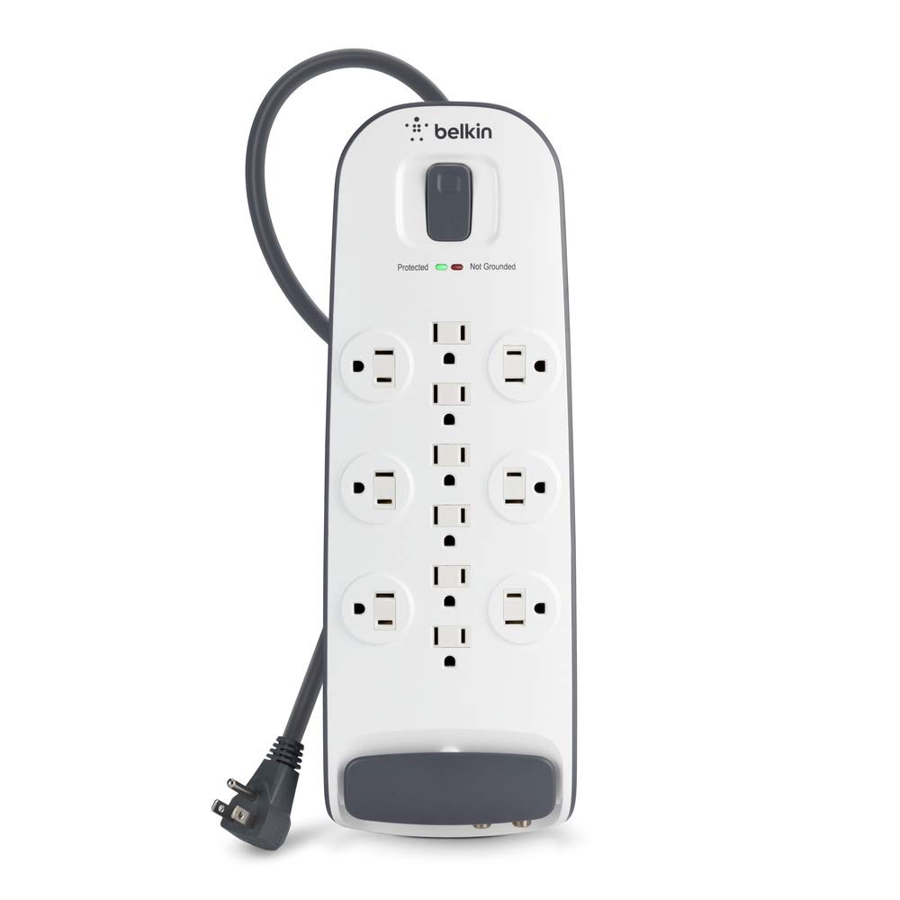 Amazon.com: Belkin 12-Outlet Advanced Power Strip Surge Protector